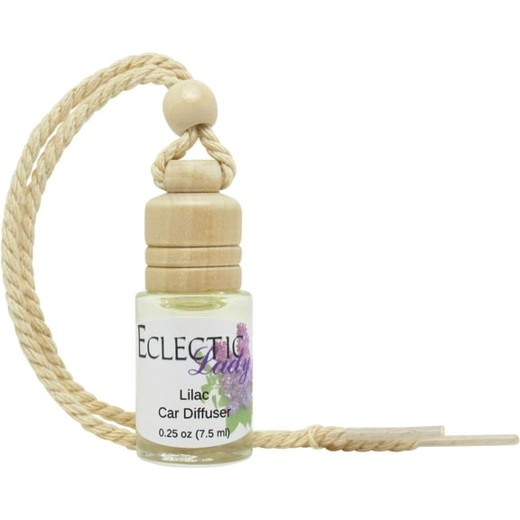 Lilac Scented Car Diffuser by Eclectic Lady, 7.5 ml, Air Freshener, Premium Grade Fragrance Oil