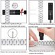 thumbnail image 4 of Correa de reloj de metal con diamantes engastados para iWatch compatible con la serie SE 6/5/4 --- Negra 38 mm, 4 of 4