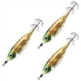 thumbnail image 3 of 3 Piezas de Señuelos de Madera Horizontales de 5,5 G con Fluorescencia Flotante Egi para Pesca de Calamares, Camarones, Pulpos y Anzuelos, 3 of 5