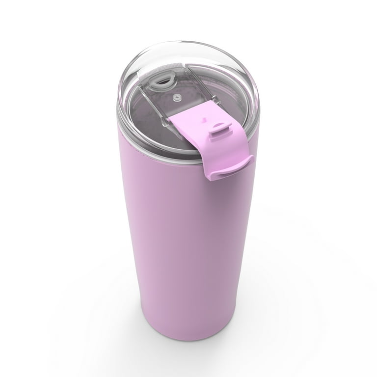 Zak Designs 30oz Stainless Steel Double Wall Vacuum Tumbler Lilac