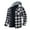 Black, variant on DDAPJ pyju Men's Hooded Shirt Jacket 2024 Clearance,Thick Plaid Flannel Shirts Quilted Lined Long Sleeve Drawstring Hoodie Coat Plus Size Winter Warm Coats with Chest Pocket S - 5XL