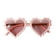 thumbnail image 1 of 2-10 PACK Niños Niños Gafas de sol plástico para lentes en forma de corazón UV400 PINK 2 piezas, 1 of 8