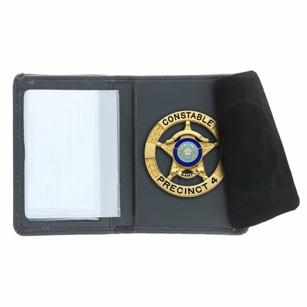 ASR Federal 100 Genuine Leather Universal Law Enforcement Badge