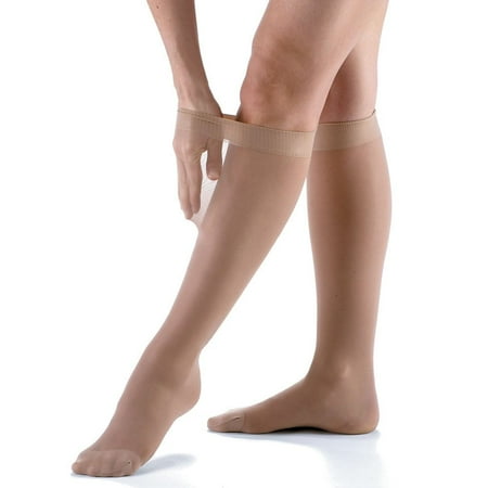 

Jobst UltraSheer Closed Toe Knee Highs - 30-40 mmHg Natural X-Large