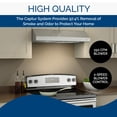 thumbnail image 3 of Broan-NuTone Hotte de Cuisinière Glacier 24 Po 250 CFM en Acier Inoxydable, 3 of 4