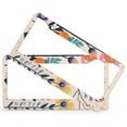 thumbnail image 2 of License Plate Frame Colorful Abstract Art Print of Flowers Licenses Plates Frames Front Licenses Plate Covers Car Tag Frame 2 Pieces Colorful Floral Aluminum License Plate Frames for Women Men, 2 of 6