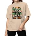 thumbnail image 2 of Spooky Trick or Treat Women's T-shirt, 2 of 3