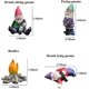 thumbnail image 2 of Decoración de jardín, gnomo de jardín, figuras de decoración de jardín, enanos borrachos, divertido kit de estatuas de micropaisaje, 4 piezas, utilizado para jardines de cuento de hadas, césped, 2 of 2