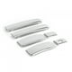 thumbnail image 4 of Puerta 6 Uds Coche ABS Galvanoplastia Cubierta De Manija De Puerta Ajuste Para GRAND STAREX H1 2019, 4 of 7