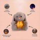 thumbnail image 3 of Baby Breathing Bunny Baby Soothing Bunny Plush Doll Toy Baby Kids Soothing Music Sleeping Companion, 3 of 5
