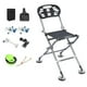thumbnail image 2 of Silla de pesca, silla portátil, patas retráctiles, asiento de camping transpirable, taburete de picnic para patio, viajes, pesca, senderismo, conciertos Estilo C, 2 of 8