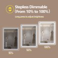 thumbnail image 6 of Bathroom Mirrors 84x32 Inch Frameless LED Bathroom Mirror,Smart Mirror,Wall Mounted Bathroom Mirrors, 6 of 7