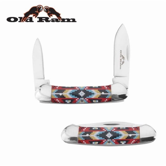 Old Ram Trapper 2 Blade Manual Folding Knife