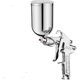 thumbnail image 1 of Pistola de pulverización de aire con alimentación por gravedad, boquilla de acero inoxidable de 1,5 mm, capacidad de 400 ml, herramienta de pintura con aerógrafo para pintar muebles de automóviles, 1 of 4