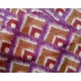 thumbnail image 4 of oneOone Silk Tabby Fabric Argyle Style Ikat Printed Fabric 1 Yard 42 Inch Wide, 4 of 4