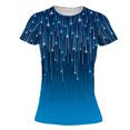 thumbnail image 2 of PATLOLLAV Summer Shirts Womens Tops Fashion Round-Neck Digital Print Short Sleeve Blouse, 2 of 6