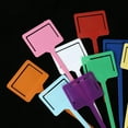 100 Pcs Waterproof Insert Card Label Plant Tag Garden Markers for Plants Outdoor PP