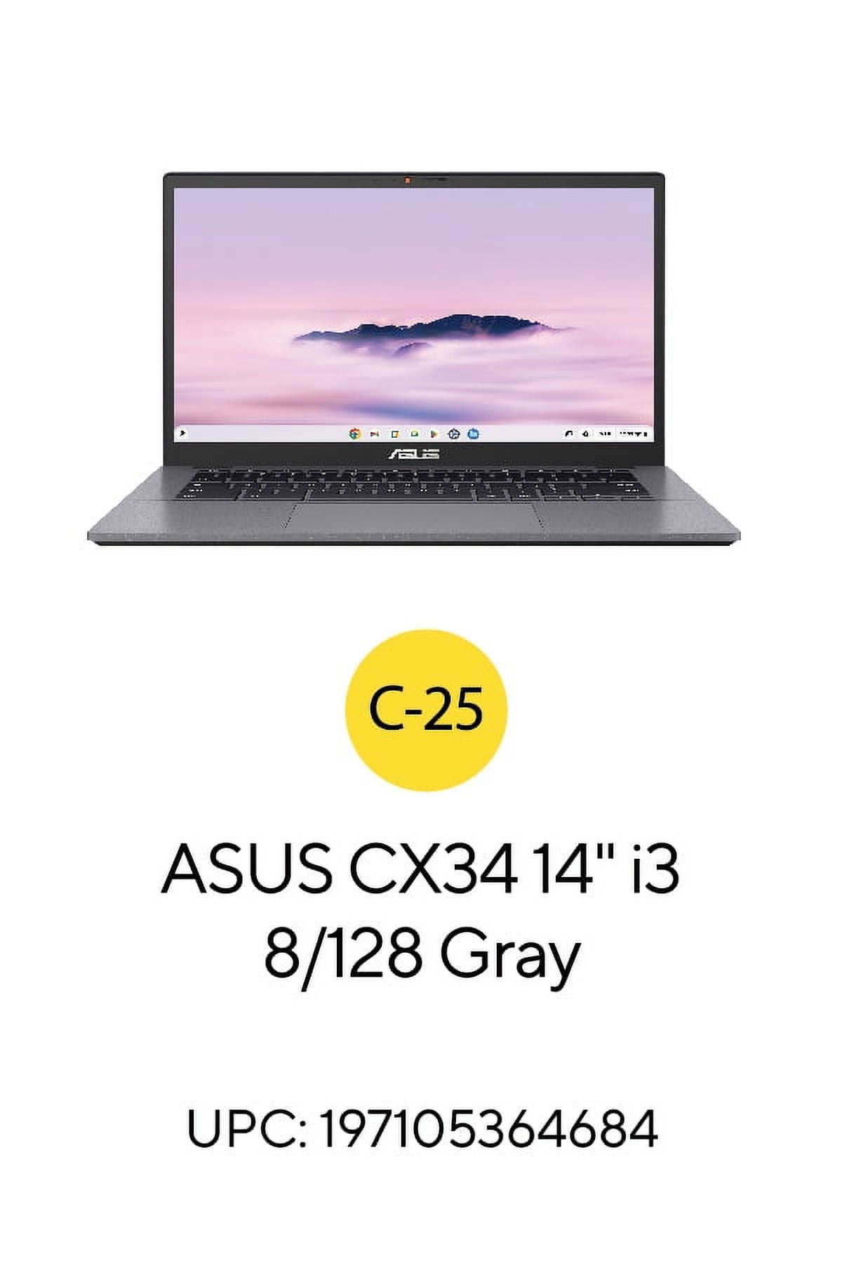 ASUS Chromebook Plus CX34 14 inch Touch Laptop with Google ASUS Chromebook Plus CX34 14 inch Touch Laptop with Google