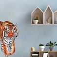 thumbnail image 4 of LMTODLFG Tiger Wall Decor Lifelike Animal Decals Wallpaper Self-Adhesive Waterproof Cute Lovely Art Mural for Nursery Living Room Bedroom Decoration, 4 of 5
