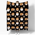 thumbnail image 2 of Yibo Hamster Blanket Flannel Soft and Comfortable Anti-static Bed Sofa Blanket, 2 of 7