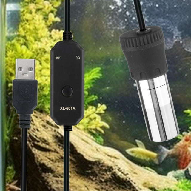 Mini calentador de acuario Salvador Calentador de pecera Inteligente USB 25W 3L