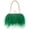 Green, variant on Women Real Natural Ostrich Feather Evening Bags Purses Clutch Vintage Banquet Handbag