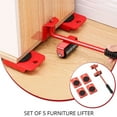 thumbnail image 3 of MesaSe Heavy Duty Furniture Lifter  5PCS Furniture Moving Lever and Roller  Adjustable Height Lifting Tool for Heavy Object Refrigerators  Couches and Washing Machine, 3 of 5