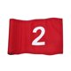 thumbnail image 4 of Banderas de golf Accesorios de golf portátiles Equipo Bandera grande numerada para putting green 2, 4 of 9