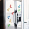 thumbnail image 3 of 8pcs Fridge Magnets 3D Dragonfly Refrigerator Magnets PVC Whiteboard Magnets, 3 of 3
