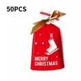 thumbnail image 1 of Envoltura de cordón de Navidad Bolsas de plástico para dulces Bolsa de galletas Bolsa de regalo de comida para patines de hielo de fiesta de Navidad Speravity HA000377-07, 1 of 4