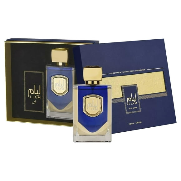 Lattafa Unisex Liam Blue Shine EDP 3.4 oz Fragrances