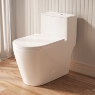DV-2F0143 21inch High Two-Piece Toilet, Extra Tall Toilet Comfortable ... - Comfortable Textured Toilets Included