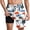 Orange swim trunks men, variant on Board Shorts for Men with Pockets Quick Dry Swim Trunks with Liner 9 Inch Summer Beach Shorts with Pockets Hawaiian Printed Swim Trunk White S