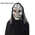 thumbnail image 3 of Máscara de Halloween espeluznante SCZ Accesorios de cosplay Máscara facial 22 x 22 x 26 cm, 3 of 6