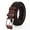 Brown, variant on JASGOOD Mens Braided Belt Woven Leather Golf Belt for Men,Brown
