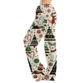 thumbnail image 2 of Women's Comfy Christmas Pajama Long Pants Casual Pj Bottoms for Women Drawstring Lounge Pants Comfy Baggy Sleepwear Fall Winter Home Wear, 2 of 5