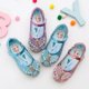thumbnail image 2 of Zapatos de princesa de Disney para niñas, suela blanda, zapatos informales de cristal para niñas pequeñas, zapatos planos de cuero para espectáculos de baile, plantilla de 31 cm de 19,3 cm Gao Jinjia LED, 2 of 2