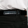 thumbnail image 4 of Ford Belt, Seatbelt Buckle Belt, F150 Emblem Black Silver Fade, Youth 22 to 32 Inches, 4 of 9