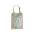 thumbnail image 3 of Tyidzon Easter Bunny Hand Towels with Bags, Premium Soft Towels for Bathroom, Rabbits Shaped Face Towels for Easter Gifts Baby Shower(Green, 14x30"), 3 of 4