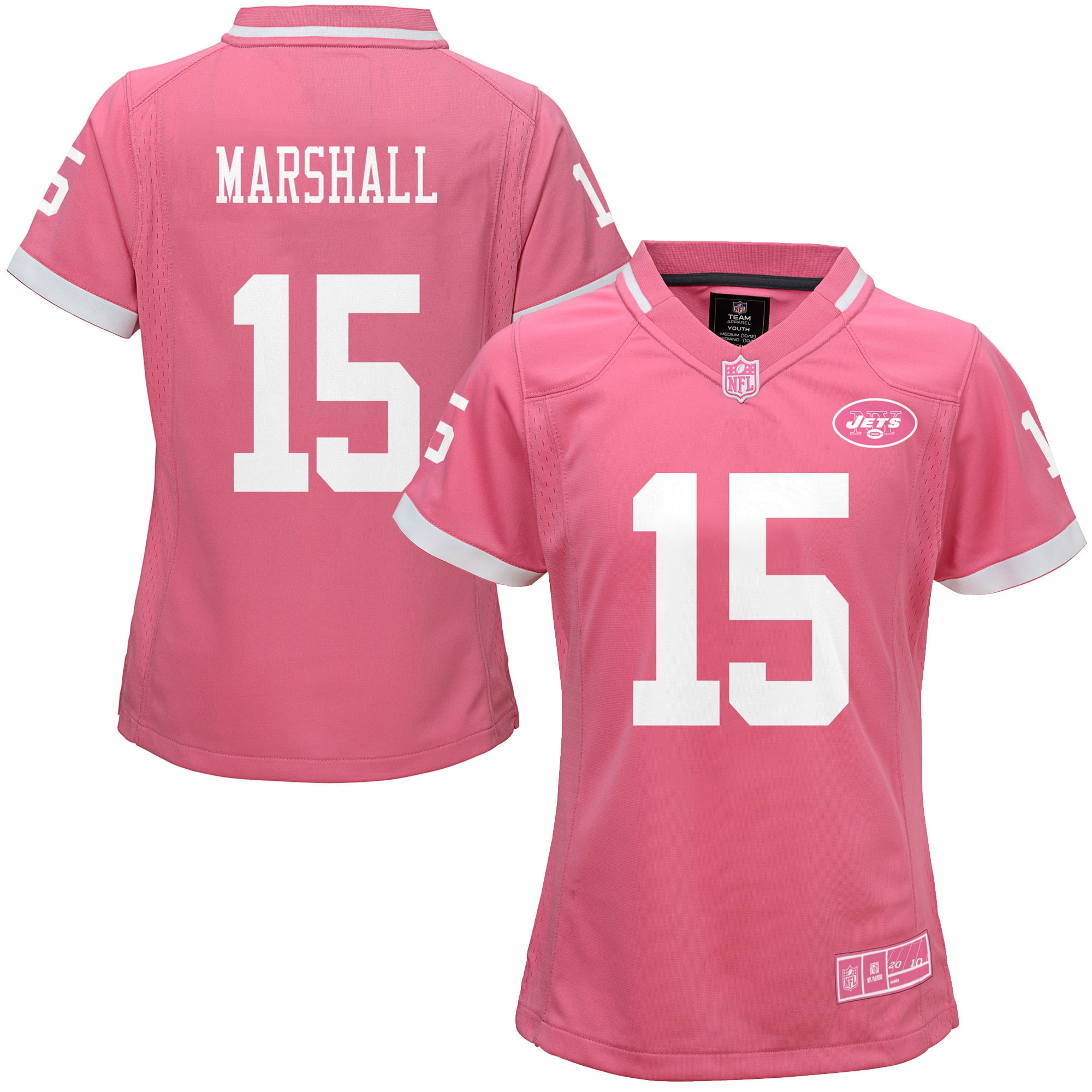 pink new york jets jersey