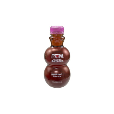 POM Antioxidant Super Tea Pomegranate Sweet Tea, 12 oz, 6 (Best Fast Food Sweet Tea)