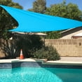 thumbnail image 6 of JingChun Clearance Under $2.00 10ft Triangles Waterproof Sun Shade Sails Canopys Awning Shelter U V Blockage Water Resistants Outdoor Backyard Patio Garden Carport, 6 of 8