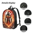 thumbnail image 3 of Mortal Kombat Backpack, Large Capacity Laptop Backpack, Durable Water-Resistant Daypack, 17.3x12.2x5.5 Inch, 3 of 8
