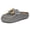 Gray, variant on Cork Mules for Women Boho Slip-On Womens Mules with Memory Foam Comfort & Non-Slip Cork Sole Casual Indoor Outdoor Clogs for Women & Men