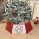 thumbnail image 3 of Christmas tree car m Faldas de árbol de Navidad con estampado de cuadros navideños, decoraciones navideñas para fiestas de Año Nuevo, falda de árbol de Navidad, almacenamiento ple, 3 of 5
