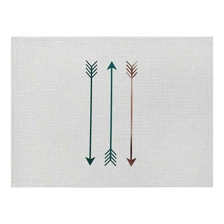

Mittory Polyester Linen Placemat Waterproof Oil Proof And Heat Insulation Table Mat