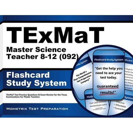 TExMaT Master Science Teacher 8-12 (092) Flashcard Study System: TExMaT Test Practice Questions & Exam Review for the Texas Examinations for Master (Best Way To Become A Teacher In Texas)