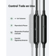 thumbnail image 3 of Audifonos Tipo C Ugreen con Manos Libres y Cancelación de Ruido Negro, 3 of 5