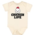 thumbnail image 3 of Inktastic Chicken Life Boys or Girls Baby Bodysuit, 3 of 5