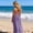 Purple, variant on NAISIBABY Girls Spaghetti Strap Dresses 12T, Beach Vacation Casual Summer Backless Kids Flowy Maxi Dresses (5-14T)